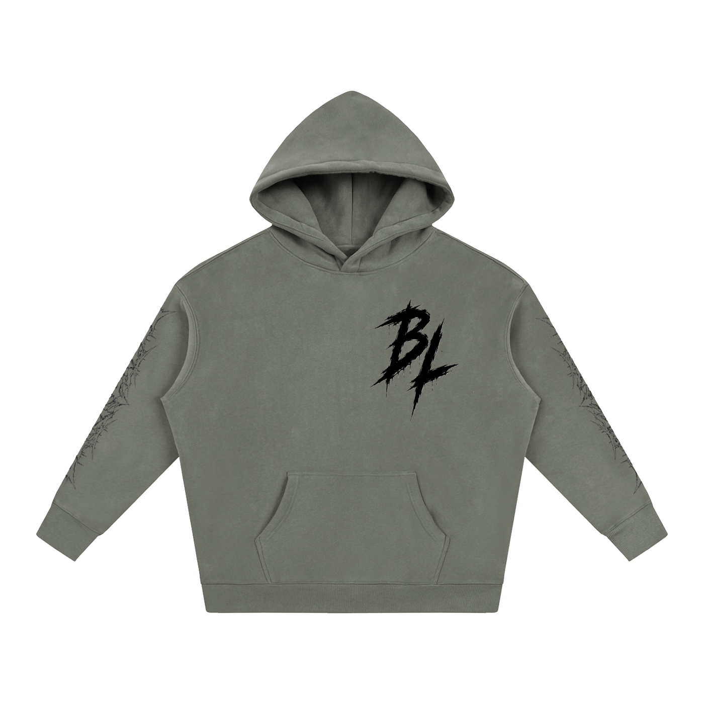 Oversized BL OUTCAST hoodie