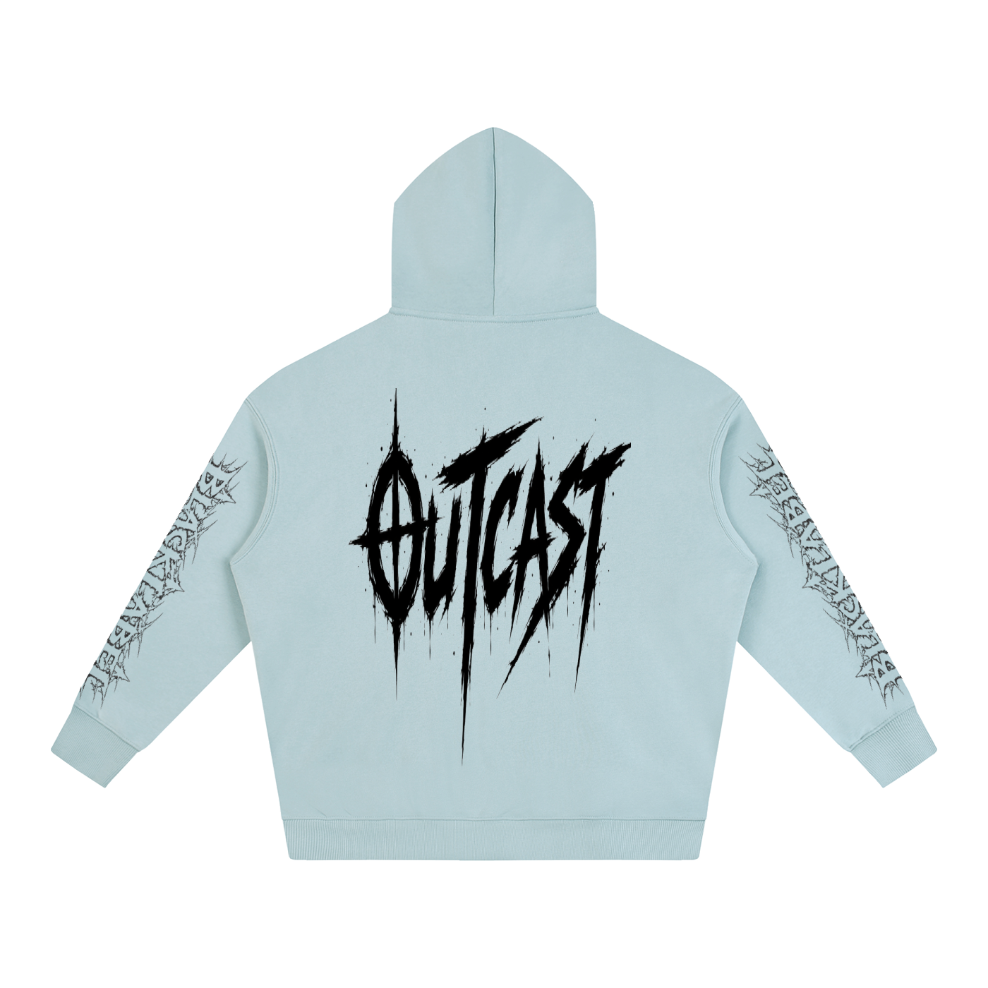 Oversized BL OUTCAST hoodie