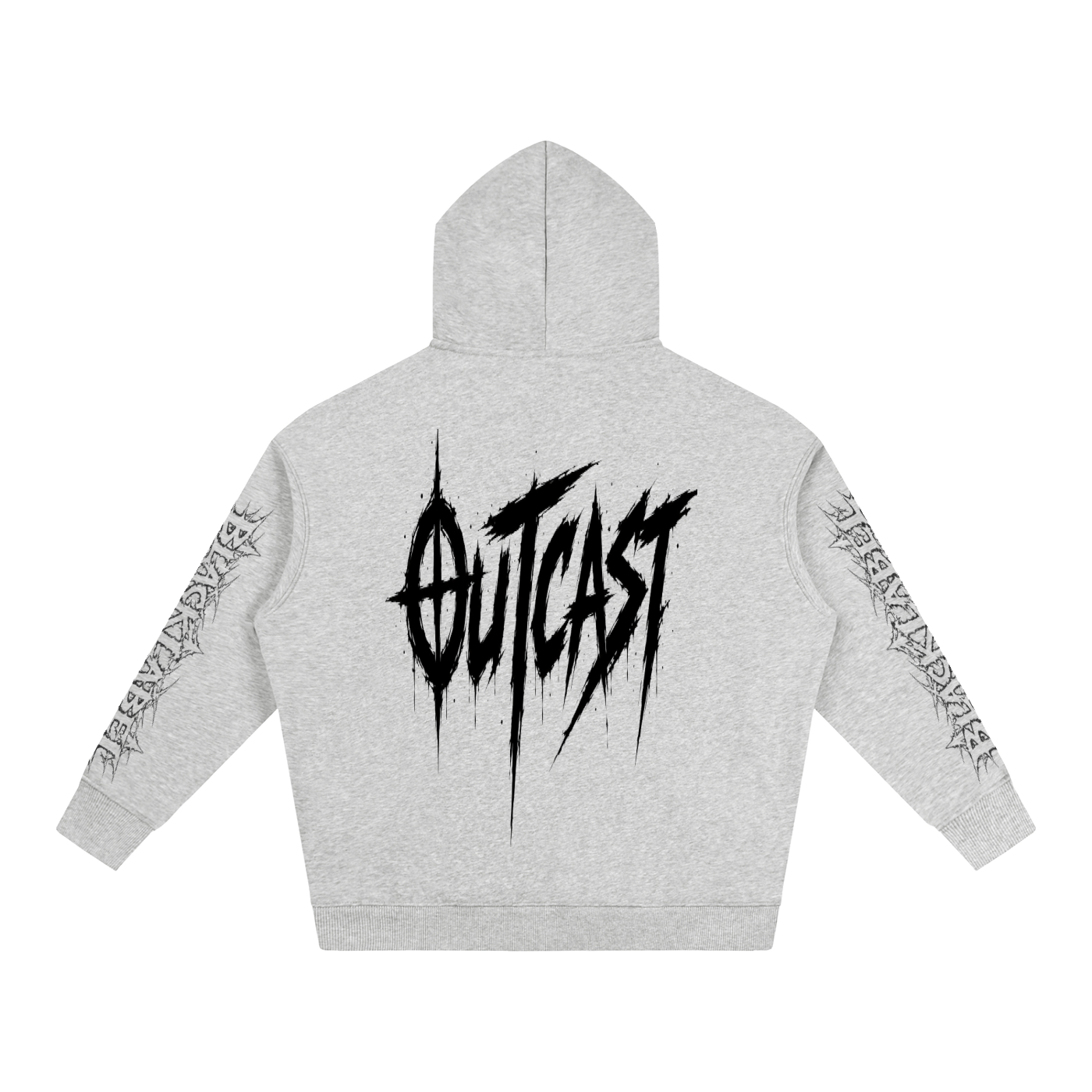 Oversized BL OUTCAST hoodie